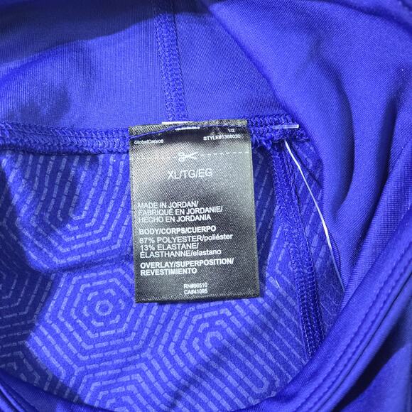 NWT Under Armour High Rise Compression Cold Weather‎ Leggings in Blue Size XL - Picture 3 of 4
